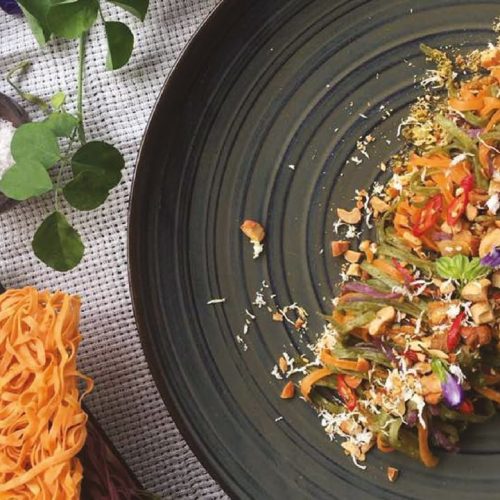 Fried Rainbow Gourmet – Veggie Noodle